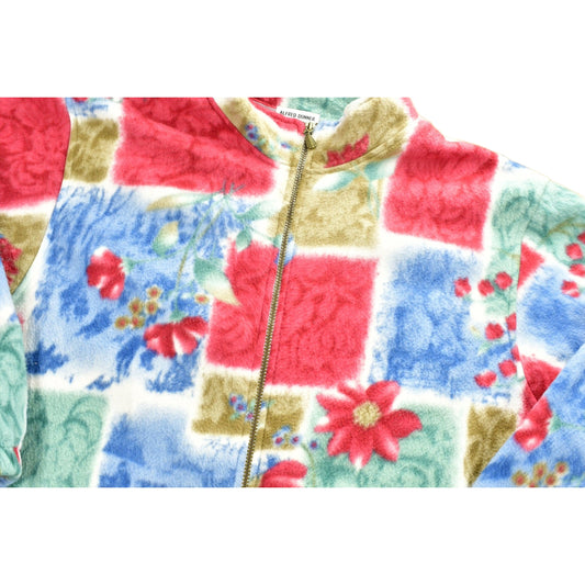 Vintage 1990s All Over Print Fleece Sweatshirt Men's 2XL from propervintagecanada