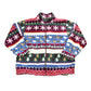 Vintage 1990s All Over Print Fleece Sweatshirt Men's Medium from propervintagecanada