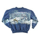 Vintage 1990s All Over Print Winter Theme Laceneck Crewneck Sweatshirt Men's Large from propervintagecanada