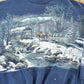 Vintage 1990s All Over Print Winter Theme Laceneck Crewneck Sweatshirt Men's Large from propervintagecanada
