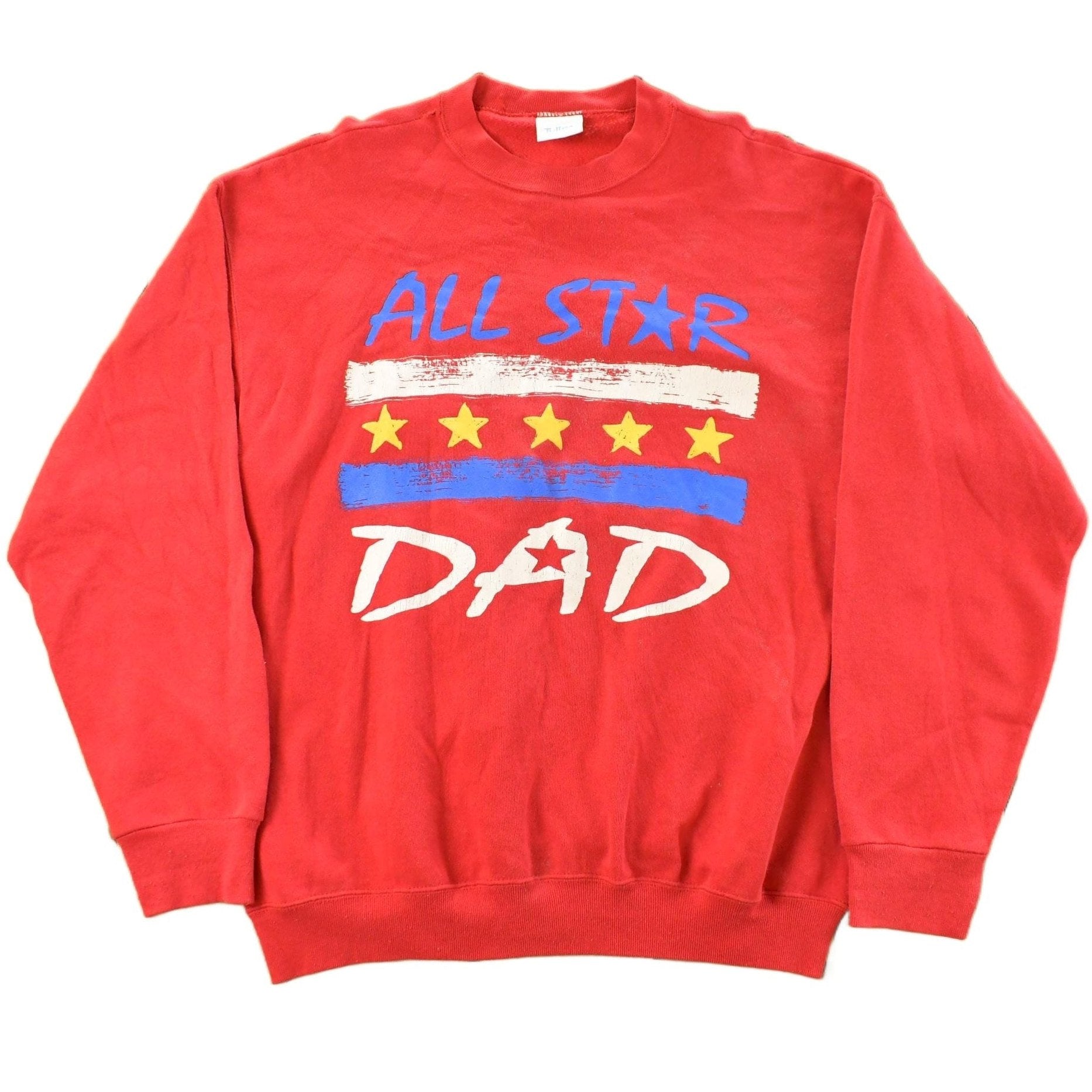Vintage 1990s All Star Dad Crewneck Sweatshirt Men's Large from propervintagecanada