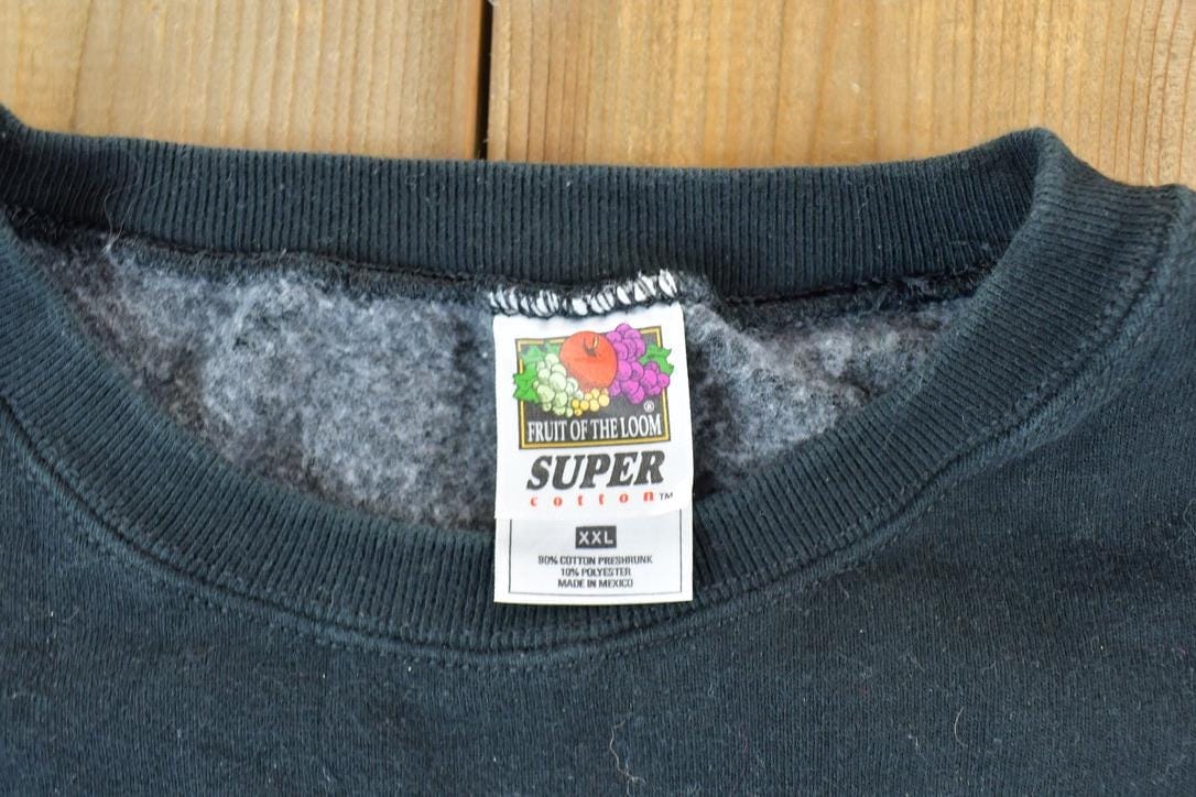 Vintage 1990s All Systems Installation Souvenir Heavyweight Crewneck Sweatshirt Men's 2XL from propervintagecanada