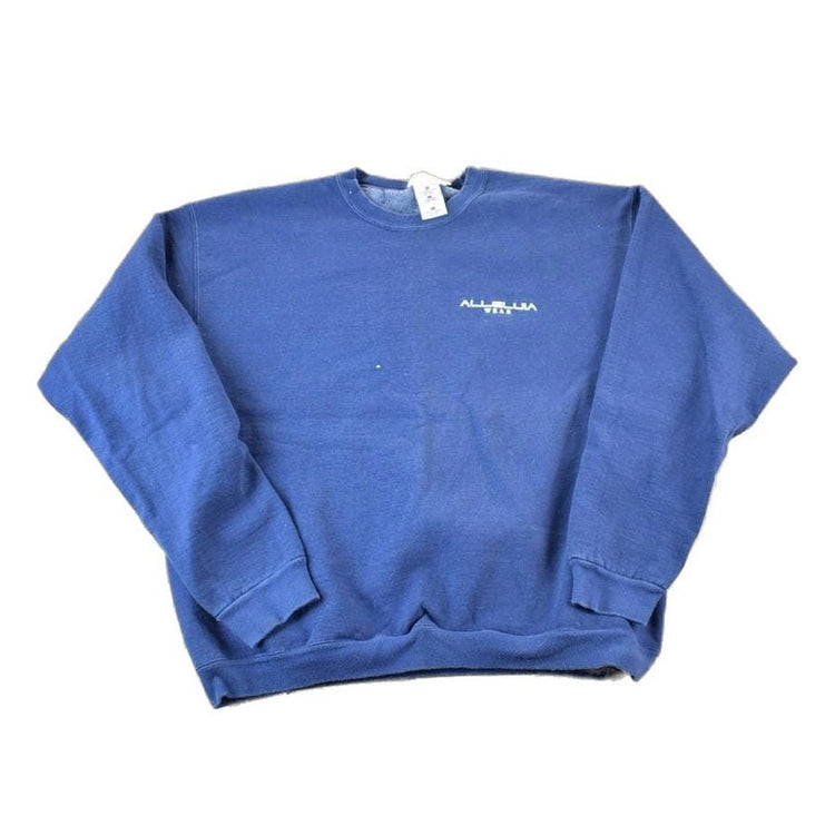 Vintage 1990s Alleluia Wear Souvenir Crewneck Sweatshirt Made In USA Men's XL from propervintagecanada