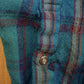 Vintage 1990s Allen Wickfield Plaid Wool Flannel Button Up Shirt Men's XL from propervintagecanada