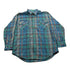 Vintage 1990s Allen Wickfield Plaid Wool Flannel Button Up Shirt Men&