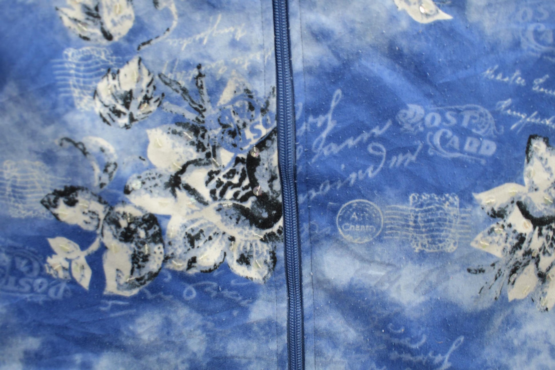 Vintage 1990s Allison Daley Patterned Fleece Sweater Women's 2XL from propervintagecanada