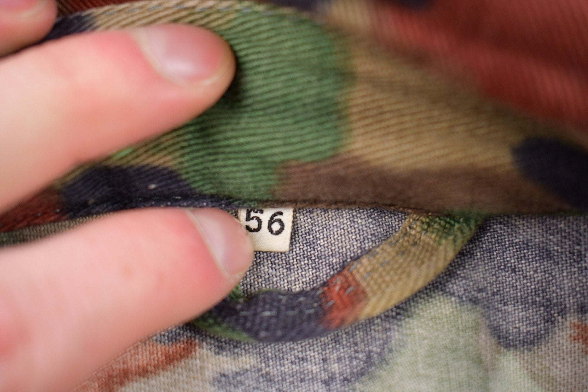 Vintage 1990s Alpenflage Camo Canvas Hooded Jacket from propervintagecanada