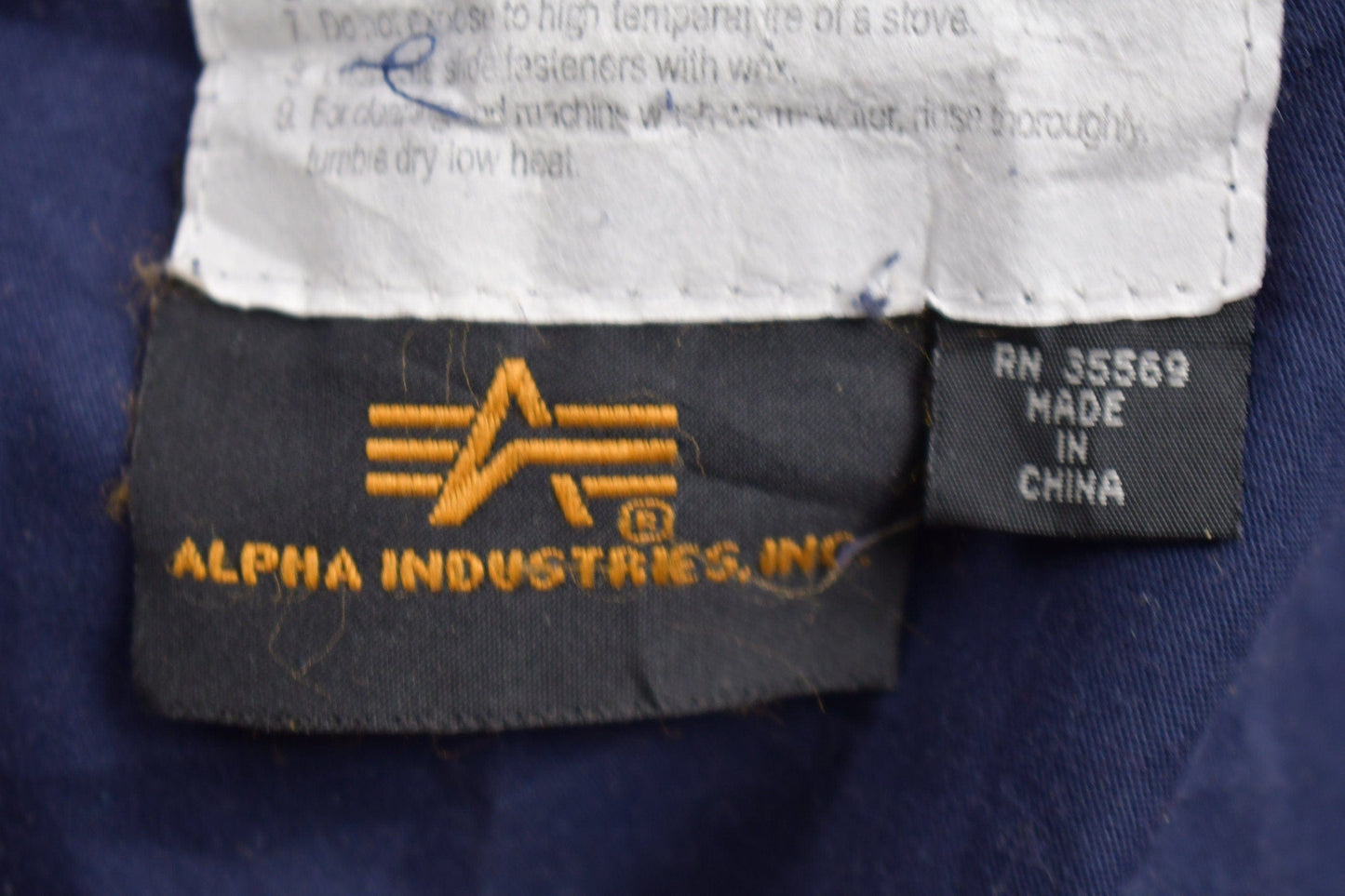 Vintage 1990s Alpha Industries Military Jacket Men's Large from propervintagecanada