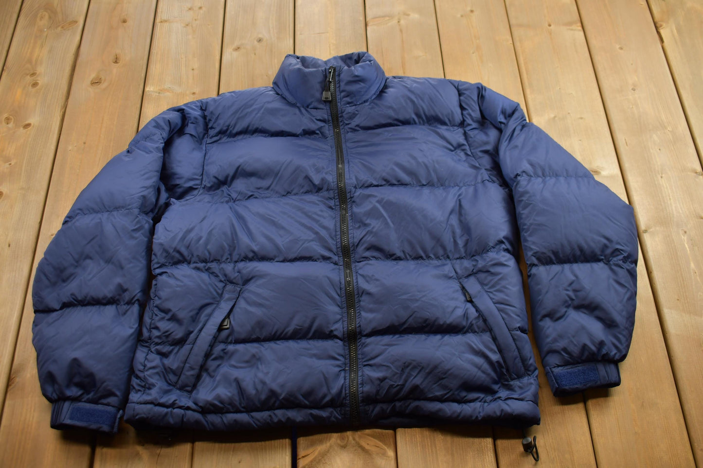 Vintage 1990s Alpine Design Puffer Jacket Men's Large from propervintagecanada