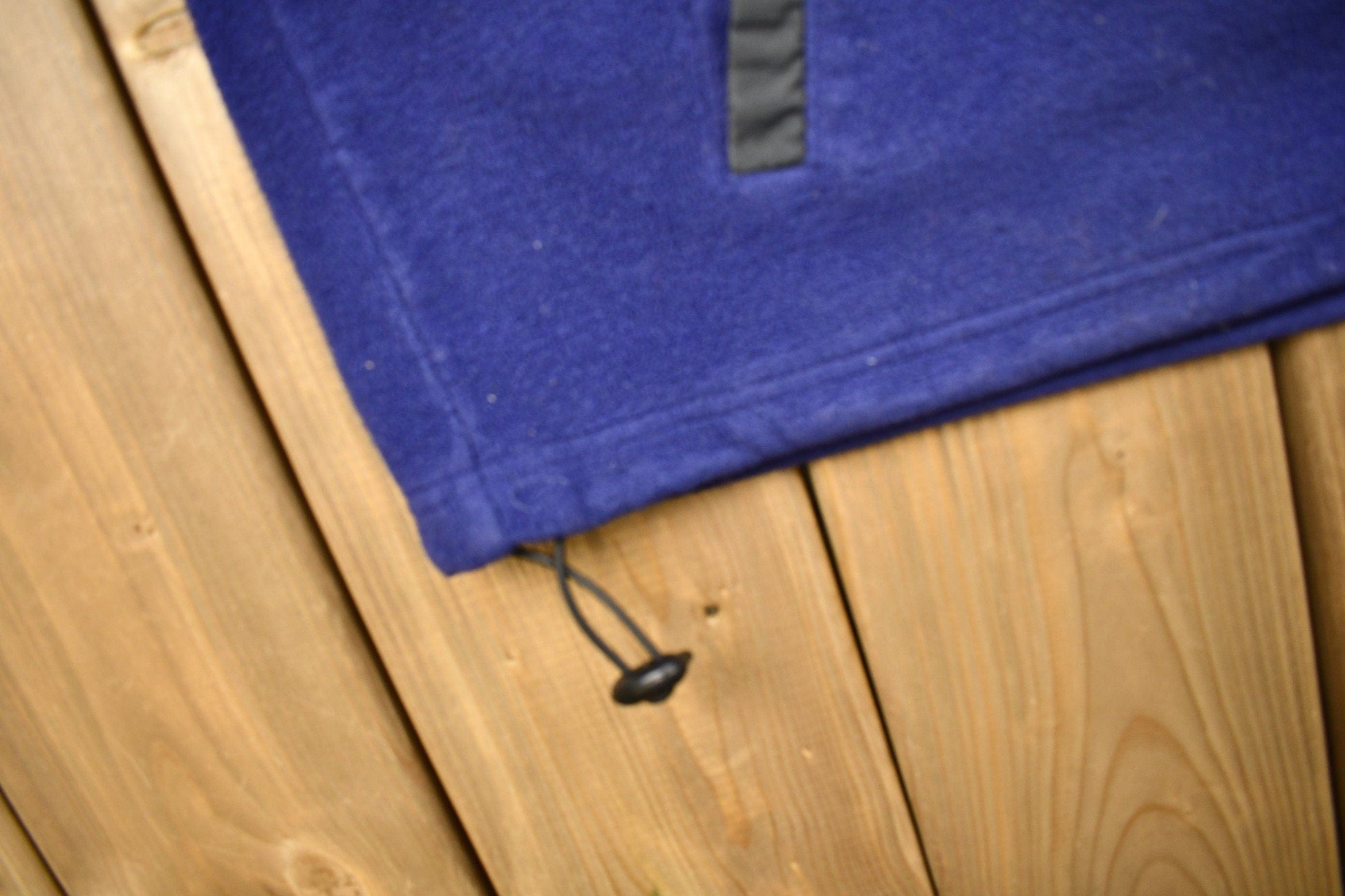 Vintage 1990s Alpine Tek Full Zip Cinch Fleece Sweater Men's Large from propervintagecanada