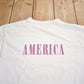 Vintage 1990s America Graphic T Shirt Men's Medium from propervintagecanada