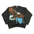 Vintage 1990s American Bald Eagle All Over Print Crewneck Sweatshirt Men&