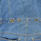 Vintage 1990s American Beauties Denim Jean Jacket Women's Large from propervintagecanada