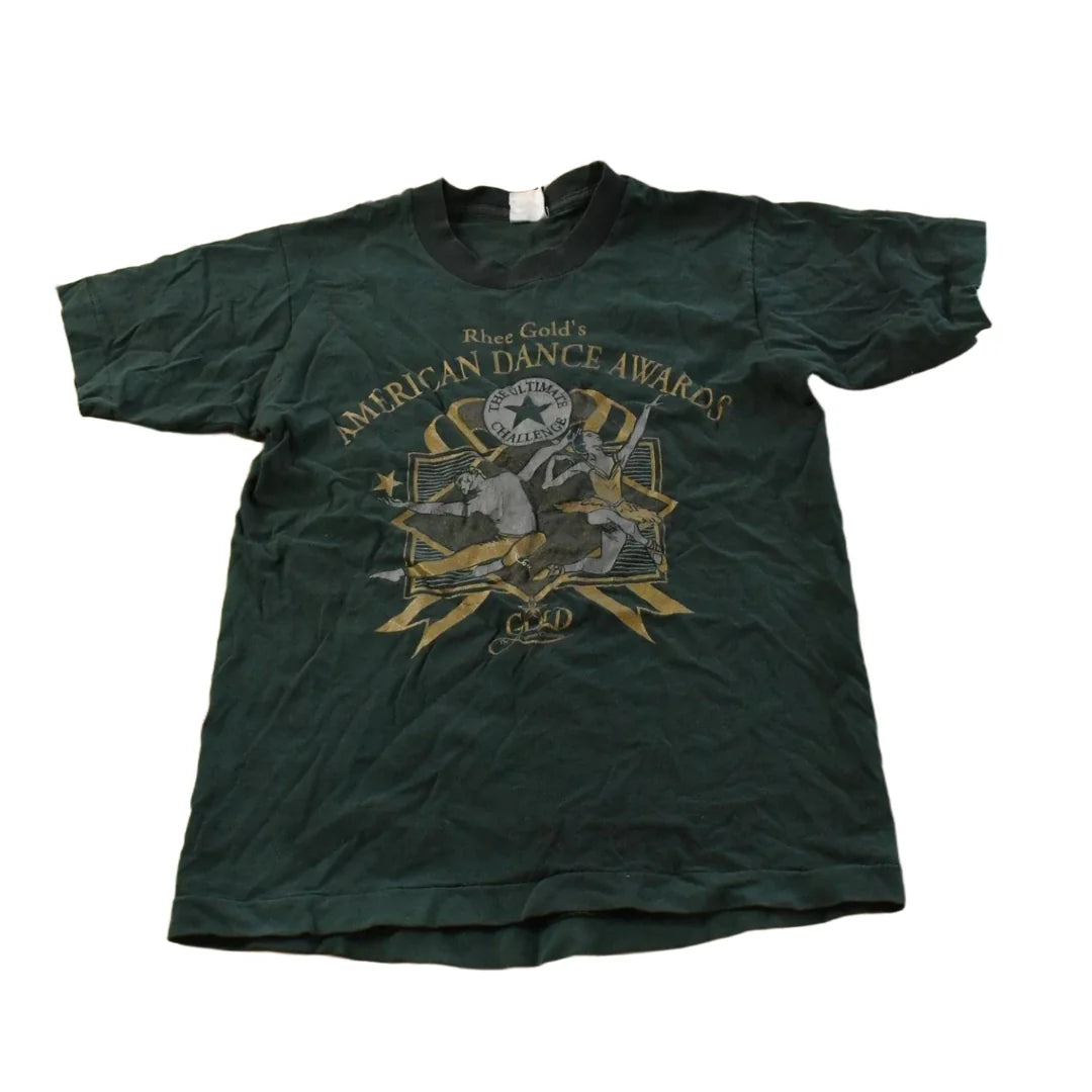 Vintage 1990s American Dance Awards Graphic T Shirt Men's XS from propervintagecanada