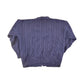 Vintage 1990s American Eagle Cable Knit Cardigan Sweater Men's L from propervintagecanada