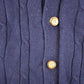 Vintage 1990s American Eagle Cable Knit Cardigan Sweater Men's L from propervintagecanada