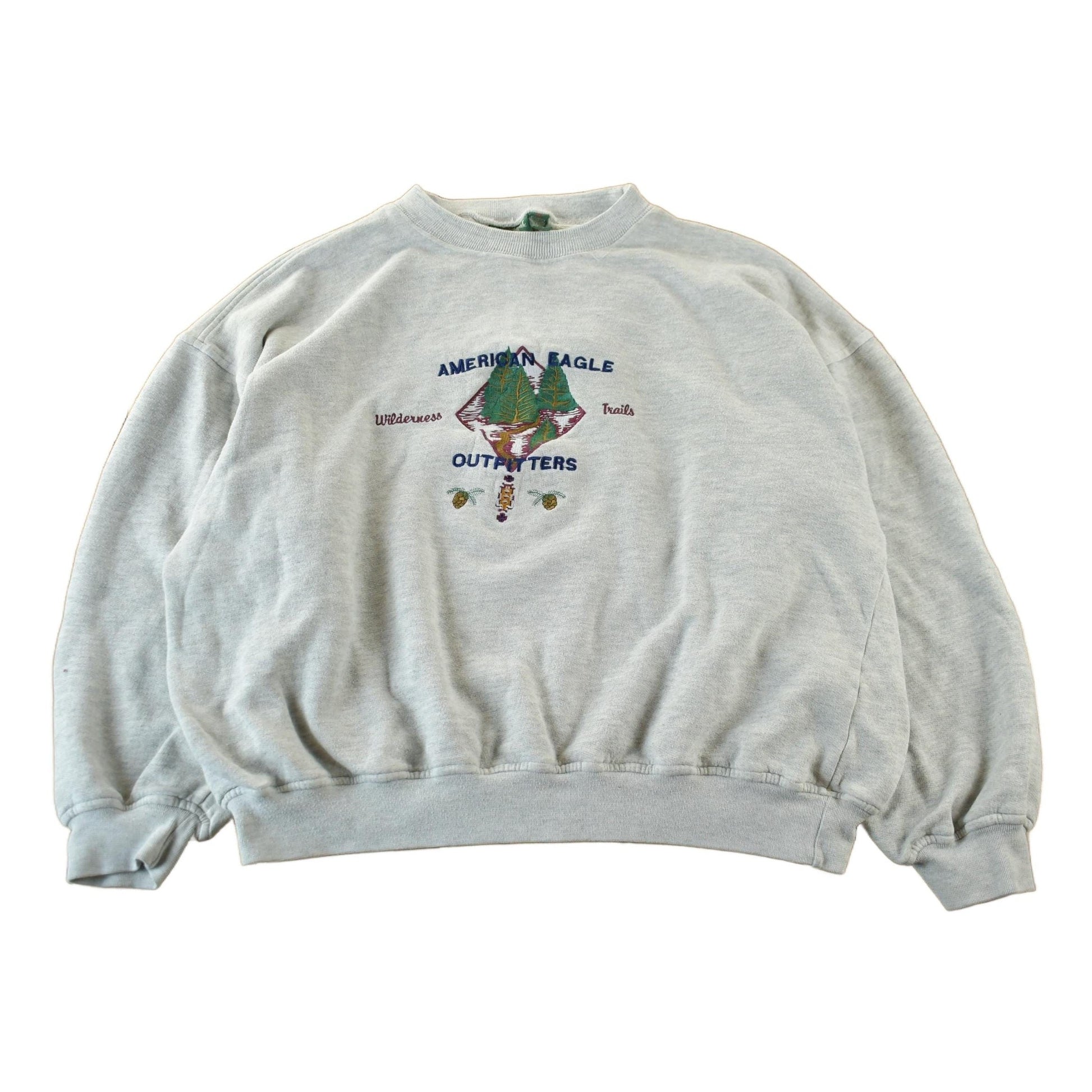Vintage 1990s American Eagle Outfitters Crewneck Sweatshirt Men's XL from propervintagecanada