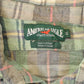 Vintage 1990s American Eagle Plaid Button Up Shirt Men's XL from propervintagecanada