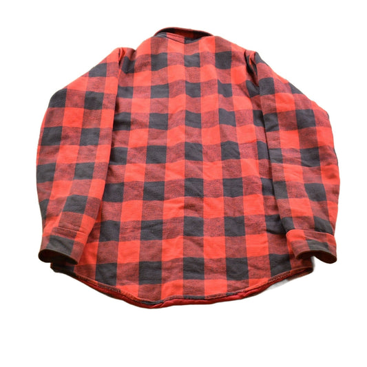 Vintage 1990s American Eagle Plaid Insulated Outdoors Jacket Men's Large from propervintagecanada