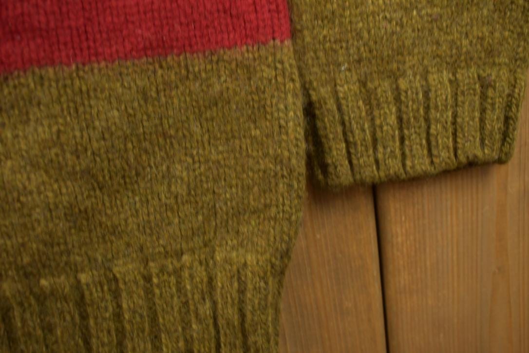 Vintage 1990s American Eagle Striped Knitted Sweater Men's L from propervintagecanada