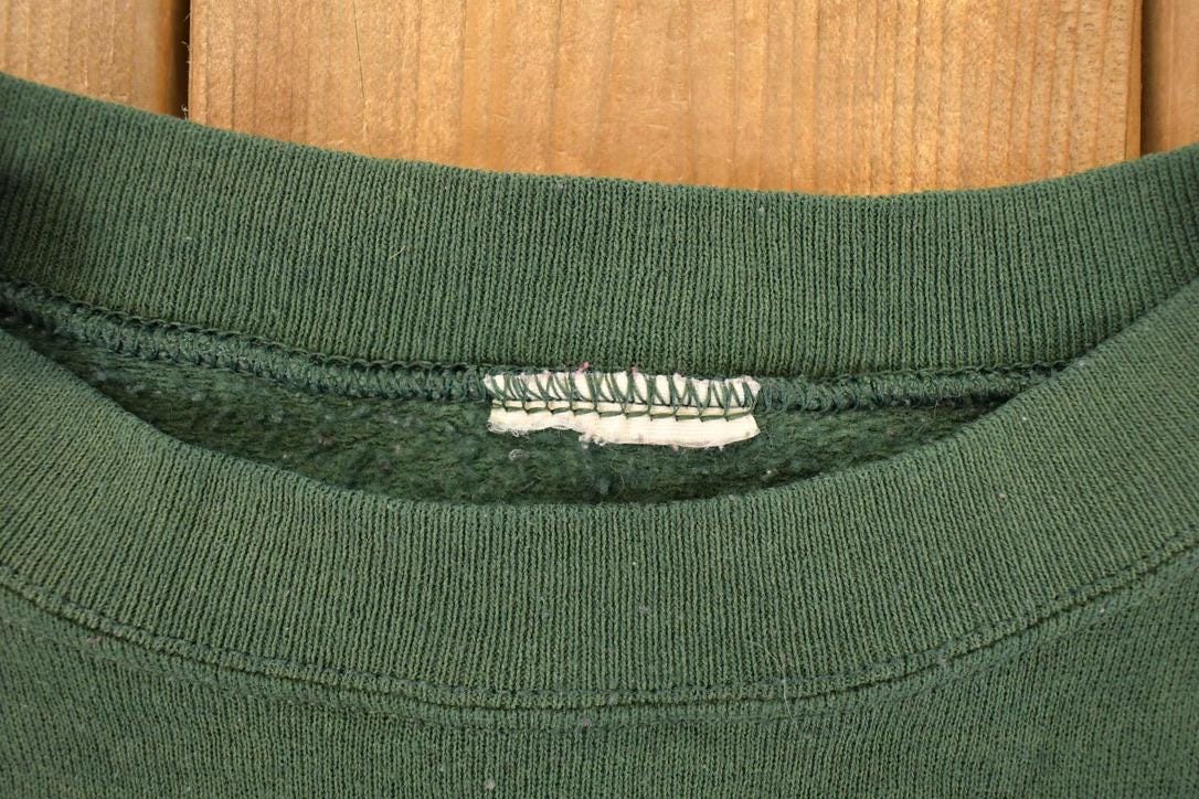 Vintage 1990s American Eagle Wilderness Graphic Print Crewneck Sweatshirt Men's L from propervintagecanada