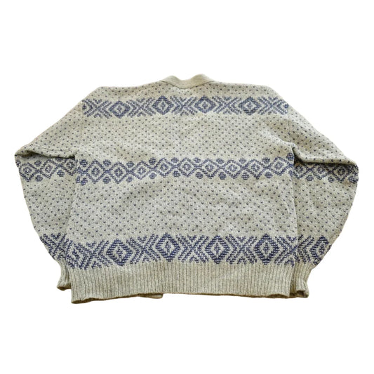 Vintage 1990s American Eagle Wool Knit Cardigan Men's XL from propervintagecanada