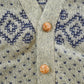Vintage 1990s American Eagle Wool Knit Cardigan Men's XL from propervintagecanada