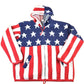 Vintage 1990s American Flag Wool Knit Hoodie Sweater Mens M from propervintagecanada