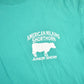 Vintage 1990s American Milking Shorthorn Cow Farm T Shirt Men's Large from propervintagecanada