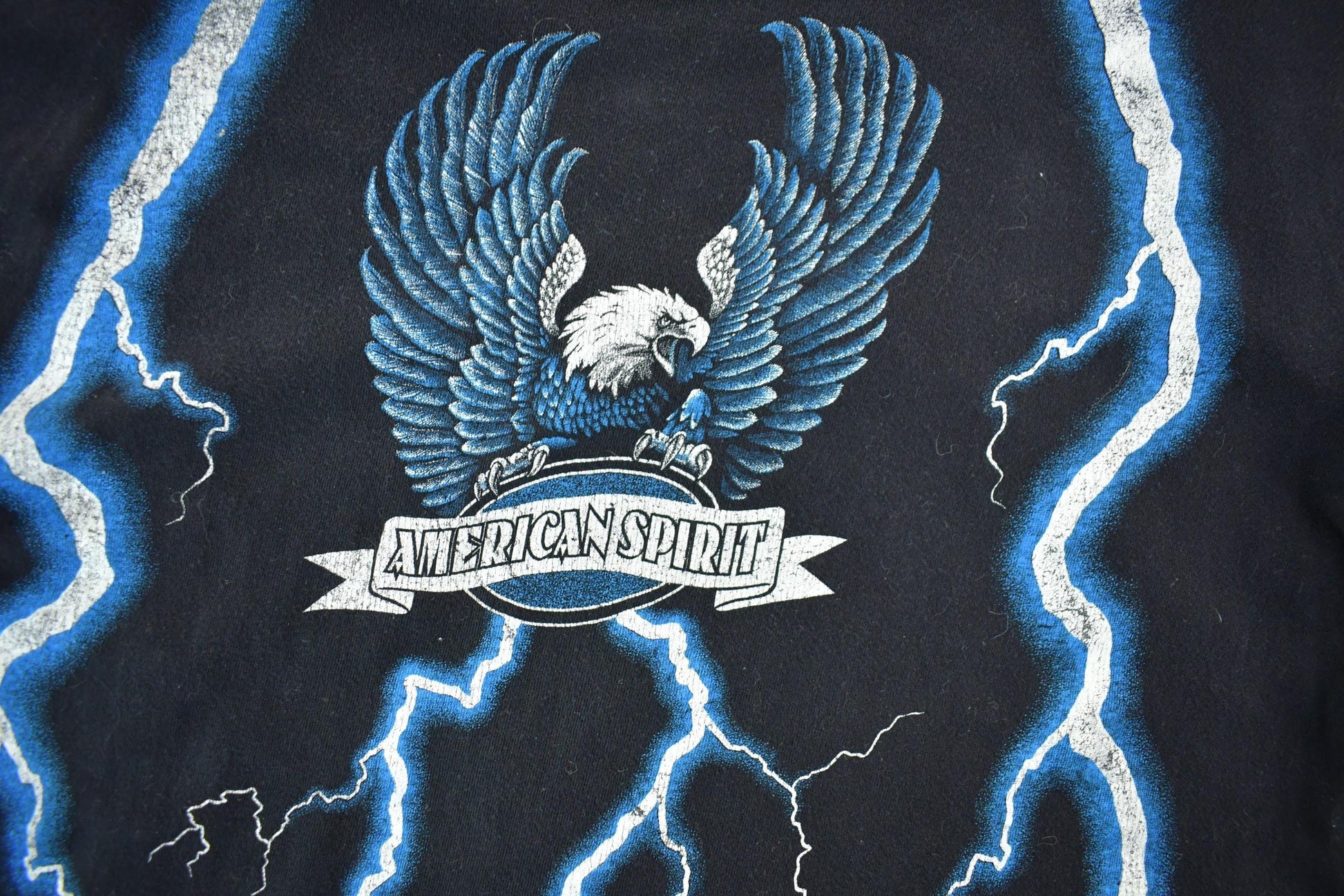 Vintage 1990s American Motorcycle Dangerous Curves Graphic T Shirt Men's Large from propervintagecanada