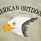 Vintage 1990s American Outdoors Eagle Crewneck Men's Medium from propervintagecanada