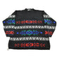 Vintage 1990s American Pride Nordic Knit Crewneck Sweater Women's L from propervintagecanada