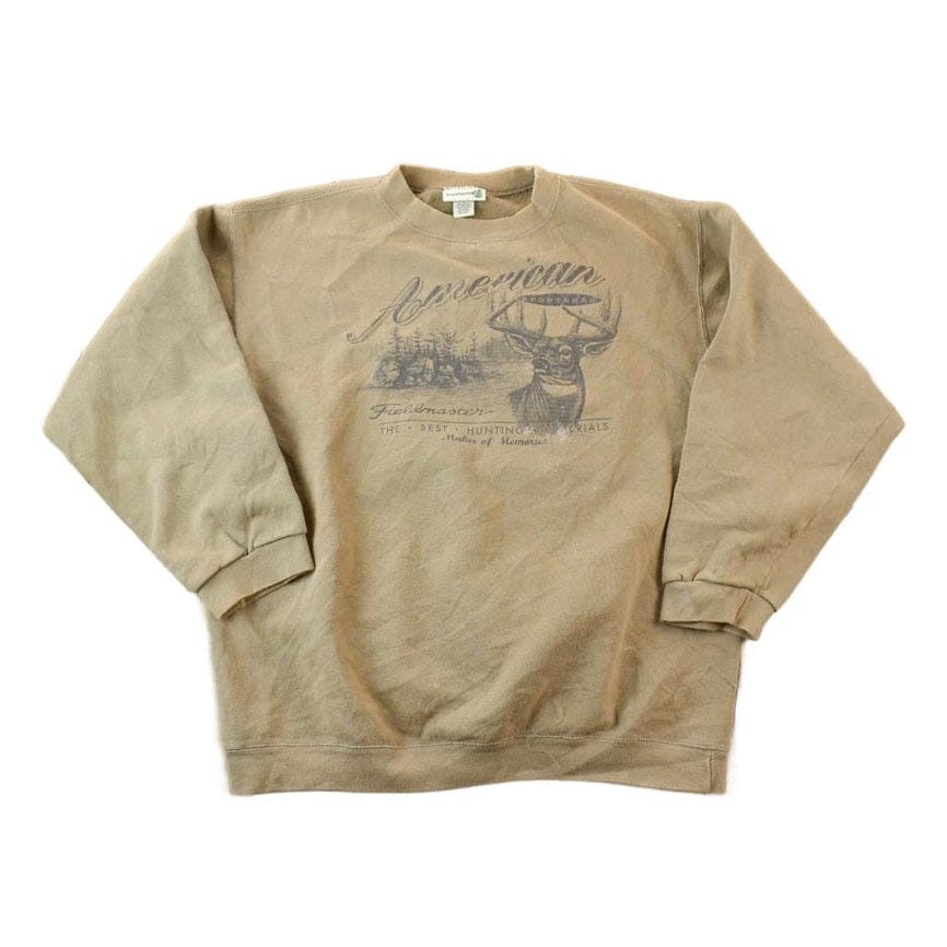 Vintage 1990s American Sportsman Fieldmaster Outdoorsman Crewneck Sweatshirt Men's XL from propervintagecanada