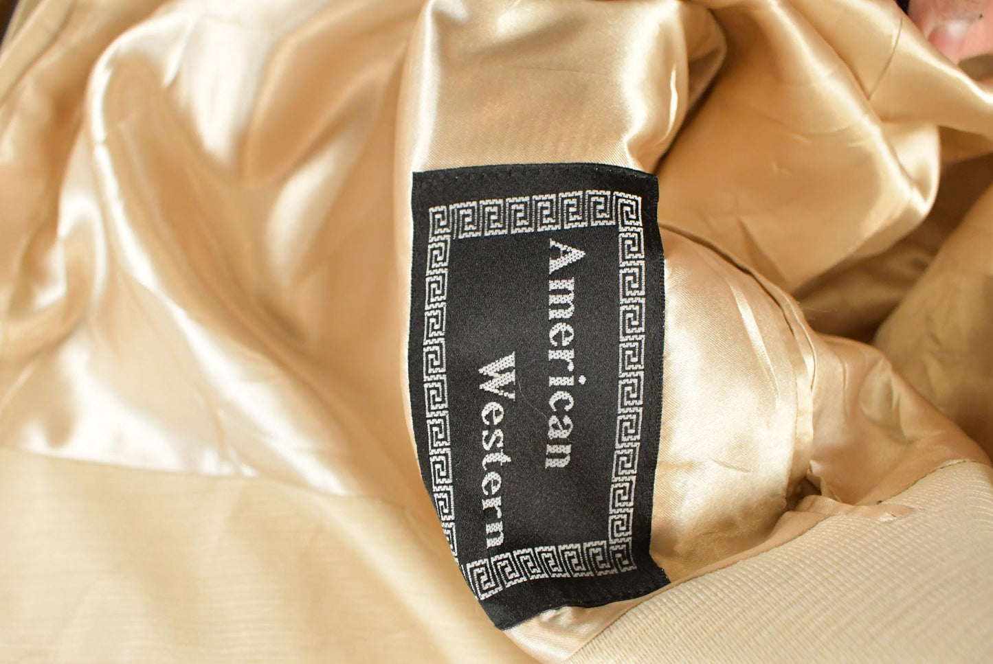 Vintage 1990s American Western Blazer Coat Men's Large / Fall Outerwear / Leather Coat / Winter Outerwear from propervintagecanada