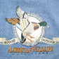 Vintage 1990s American Wildlife Outfitters Crewneck Sweatshirt Men's XL from propervintagecanada