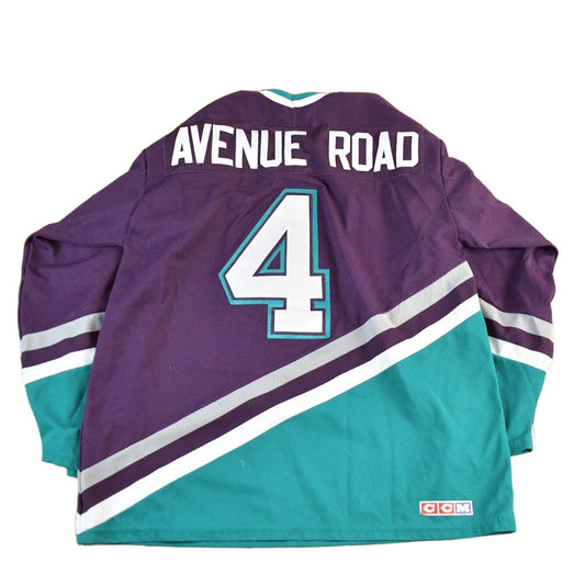 Vintage 1990s Anaheim Ducks NHL CCM Hockey Jersey Men's L from propervintagecanada