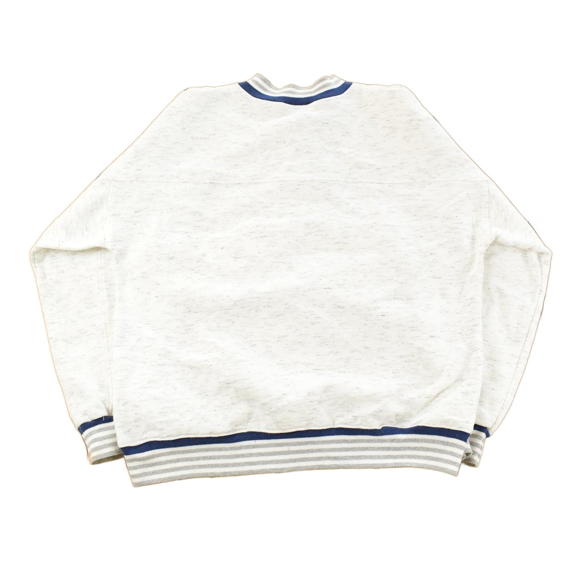 Vintage 1990s Anchor Sailing Henley Crewneck Sweatshirt Men's Medium from propervintagecanada