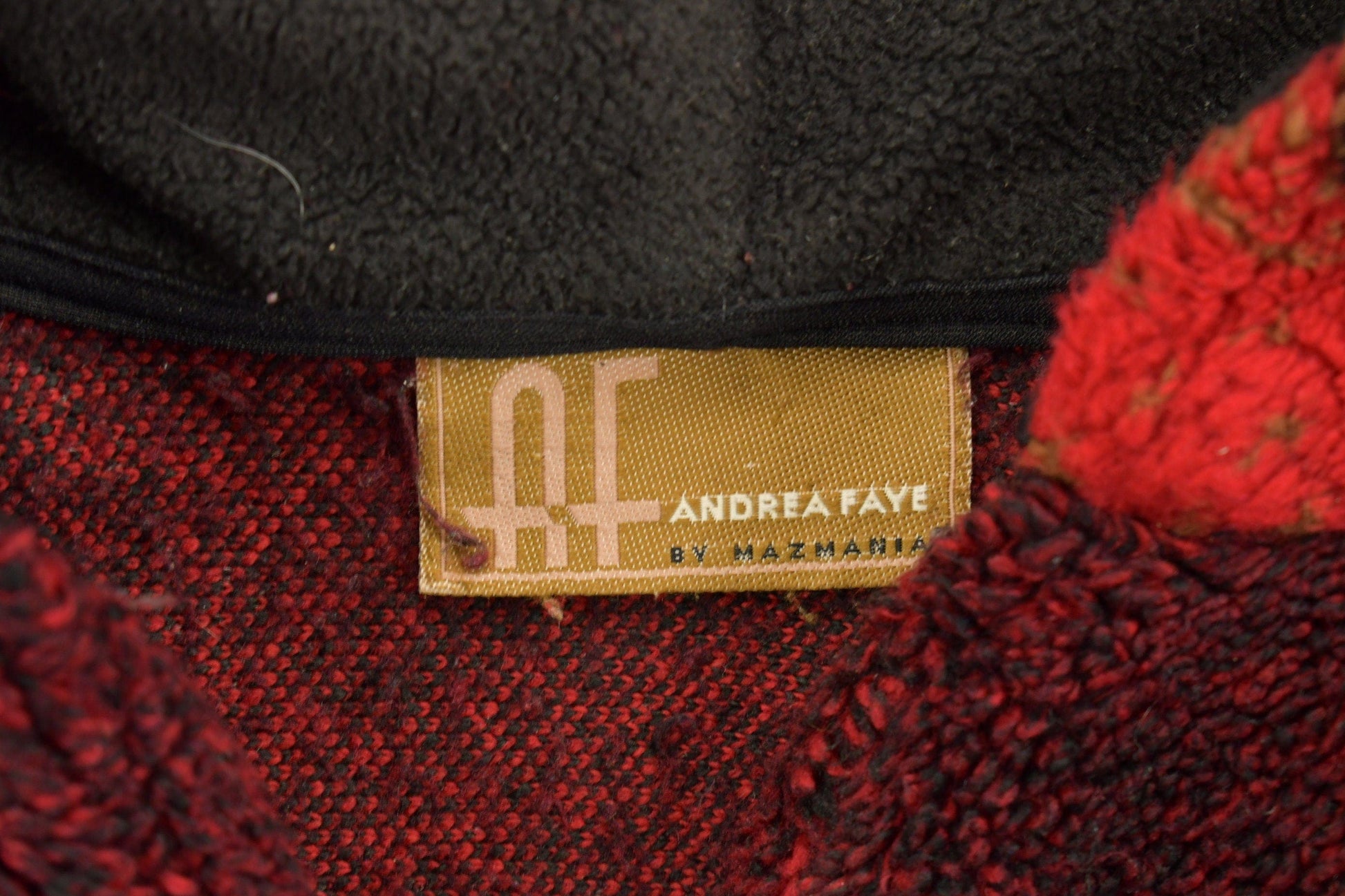 Vintage 1990s Andrea Faye Fleece Hoodie Men's Medium from propervintagecanada