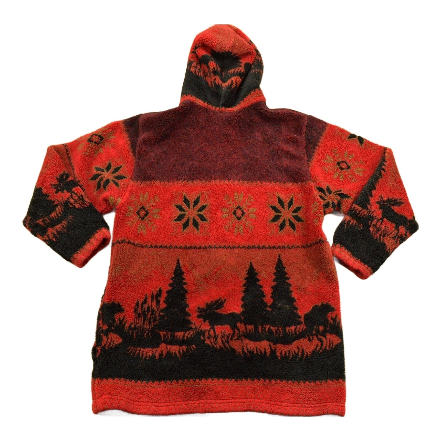 Vintage 1990s Andrea Faye Fleece Hoodie Men's Medium from propervintagecanada