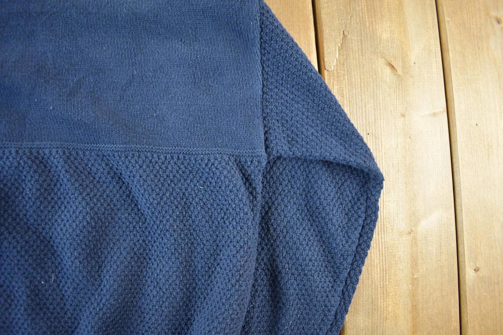 Vintage 1990s Andrew Rohan Knit Crewneck Sweater Men's XL from propervintagecanada