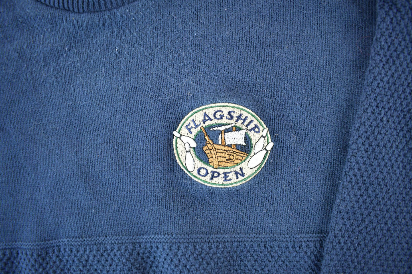 Vintage 1990s Andrew Rohan Knit Crewneck Sweater Men's XL from propervintagecanada