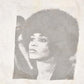 Vintage 1990s Angela Davis Graphic Print Sleeveless Crewneck Sweatshirt Men's M from propervintagecanada