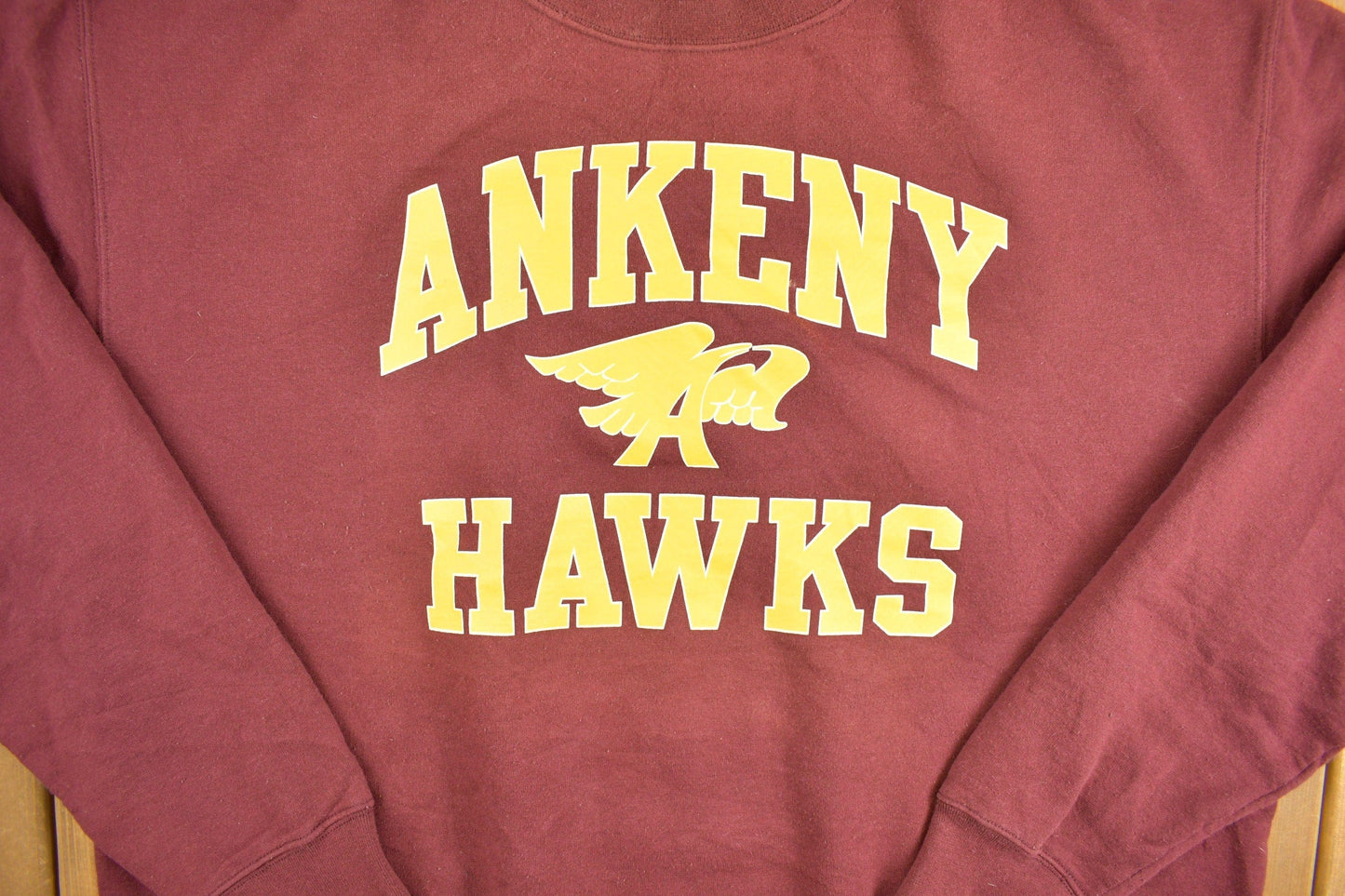 Vintage 1990s Ankeny Hawks Iowa Crewneck Sweatshirt Men's 2XL from propervintagecanada