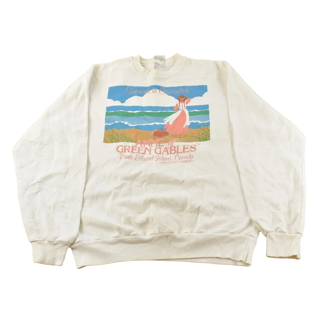 Vintage 1990s Anne of Green Gables Crewneck Sweatshirt Men's Large from propervintagecanada