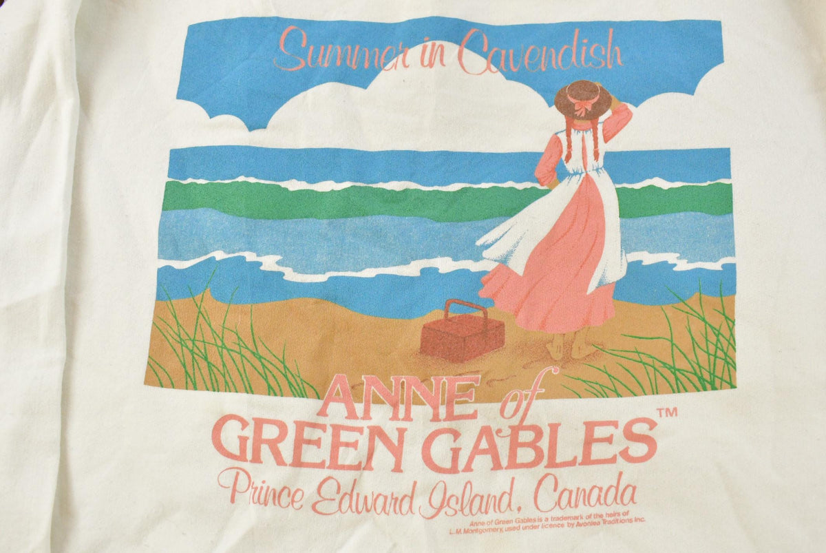 Vintage 1990s Anne of Green Gables Crewneck Sweatshirt Men's Large from propervintagecanada