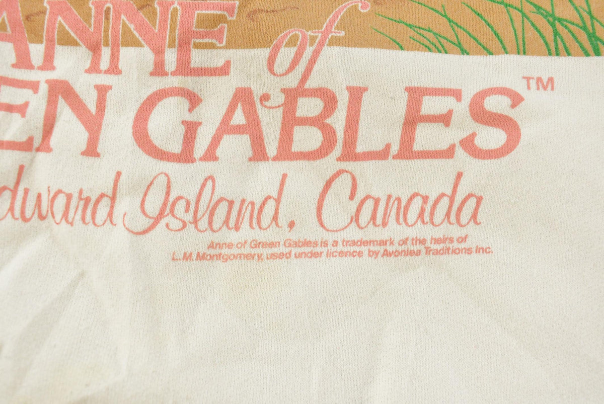 Vintage 1990s Anne of Green Gables Crewneck Sweatshirt Men's Large from propervintagecanada