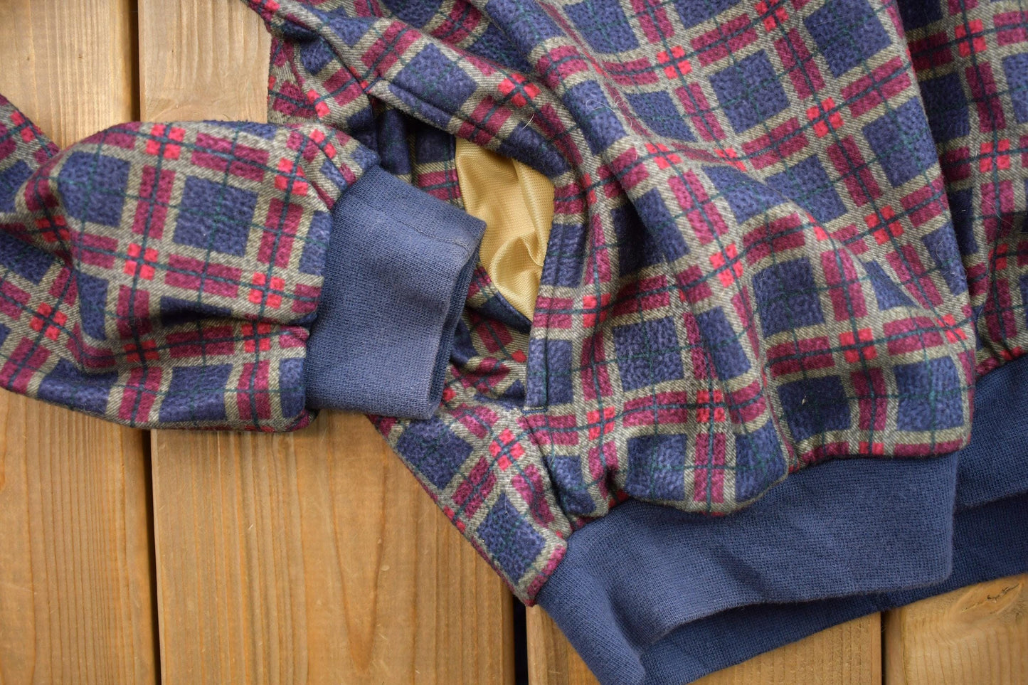 Vintage 1990s ANTIGUA V-Neck Fleece Sweater Men's Large from propervintagecanada