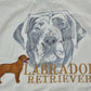 Vintage 1990s Anvil Labrador Retriever Graphic T-Shirt Men's XL from propervintagecanada