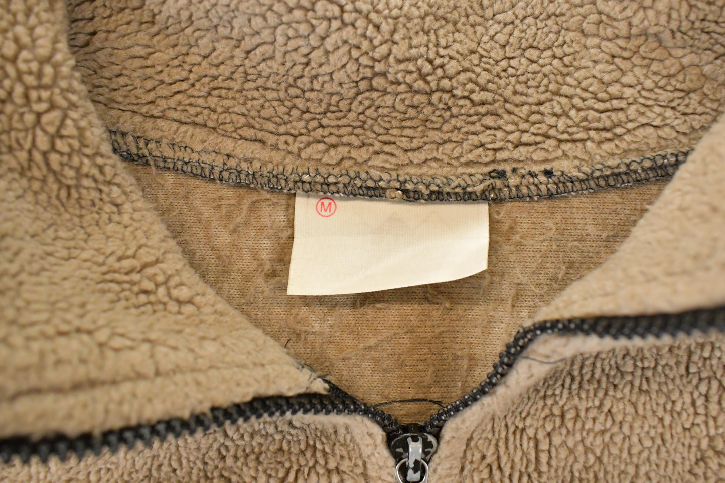 Vintage 1990s AOP Moose Fleece Outdoorsman Sweater Men's L from propervintagecanada