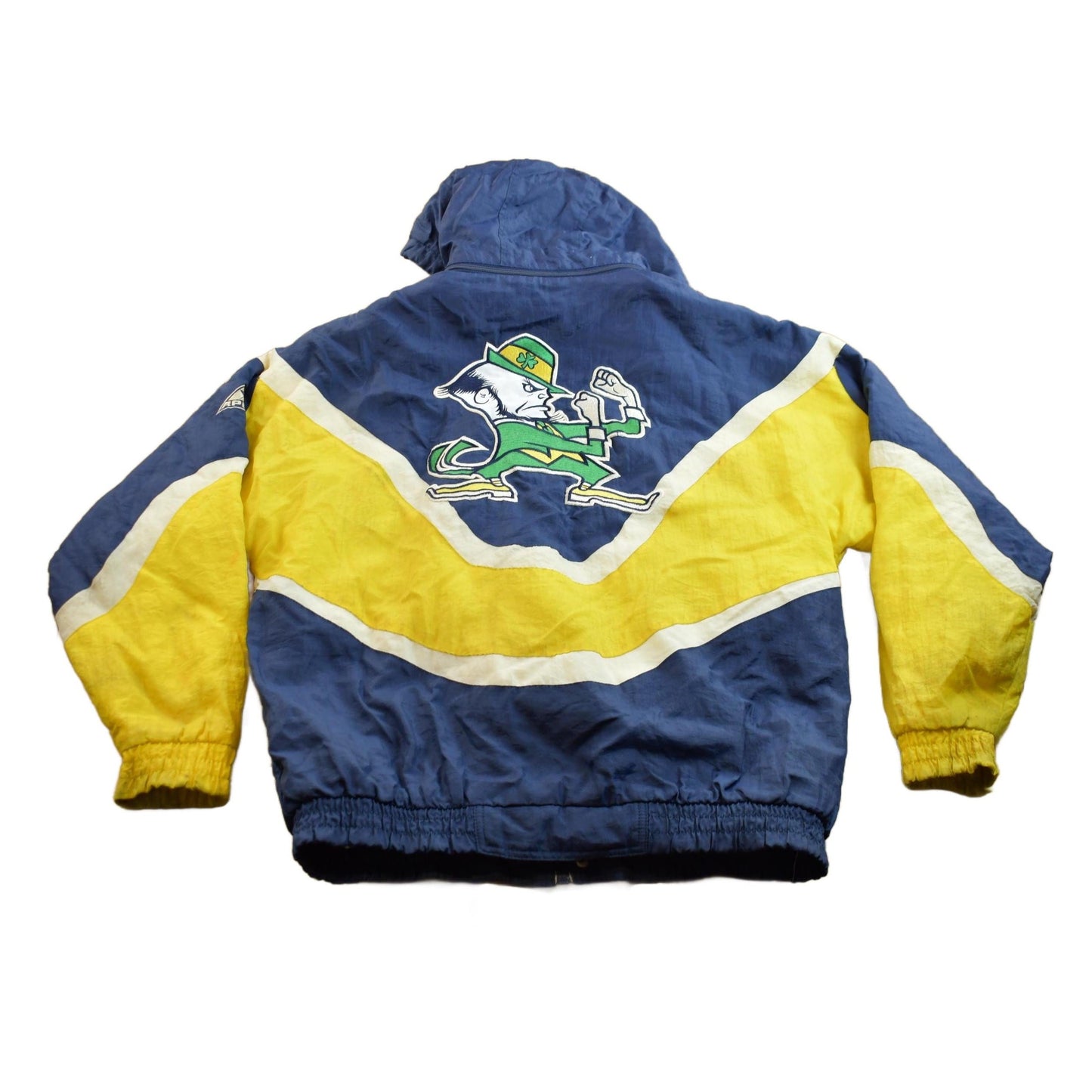 Vintage 1990s Apex One University of Notre Dame Fighting Irish Collegiate Puffer Jacket Men's Large from propervintagecanada
